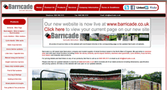 Desktop Screenshot of barricade-ltd.com